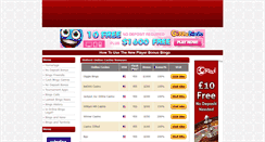 Desktop Screenshot of bingobonusplay.com